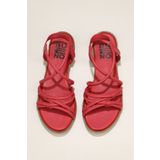 Buneo Shoes 01WU3004 Fuşya Deri Kadın Sandalet
