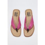 Buneo Shoes 01WU3400 Fuşya Deri Kadın Sandalet