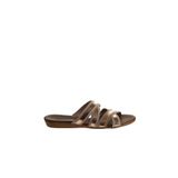 Buneo Shoes 01WU7424 Pudra Parlak Deri Kadın Sandalet