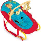 Bungee Deluxe Portatif Bebek Beşiği Salıncaklı, Ayarlanabilir, Taşınabilir - Kırmızı