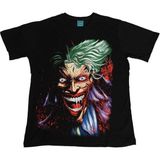 Bunlardan İstiyorum Batman Joker Pretty Face Tişört - Renkli