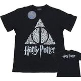 Bunlardan İstiyorum Harry Potter Symbol Tişört Siyah - XL