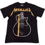Bunlardan İstiyorum Metallica Guitar Tişört Siyah