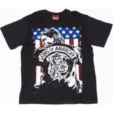 Bunlardan İstiyorum Sons Of Anarchy No:1 Tişört Siyah - XS