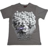 Bunlardan İstiyorum Star Wars Stormtrooper Tişört Gri