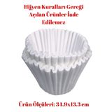 Bunn Filtre Kahve Makinesi Kağıdı, 34.9x13.3 cm, 500 Adet - 20138.1000