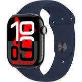 Bunnys Apple iPhone 13 Mini Uyumlu Lacivert Akıllı Saat WATCH10 2025 Hediyeli Amoled Ekran - 46 mm
