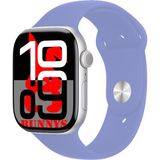 Bunnys Apple iPhone 14 Plus Uyumlu Universal Akıllı Saat WATCH10 2025 Amoled Ekran - Lila - 46 mm