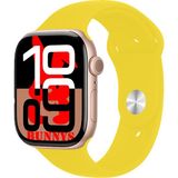 Bunnys Apple iPhone 14 Pro Uyumlu Sarı Akıllı Saat WATCH10 2025 Hediyeli Amoled Ekran - 46 mm