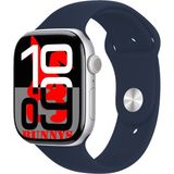 Bunnys Apple iPhone 14 Uyumlu Lacivert Akıllı Saat WATCH10 2025 Hediyeli Amoled Ekran - 46 mm