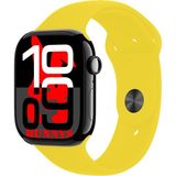 Bunnys Apple iPhone x Uyumlu Sarı Akıllı Saat WATCH10 2025 Hediyeli Amoled Ekran - 46 mm