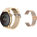 Bunnys Huawei Uyumlu Akıllı Saat Konuşma Özellikli Kadınlar Için Mini 41MM - 41 mm - Rose Gold