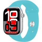 Bunnys Redmi Note 9 Uyumlu Turkuaz Akıllı Saat WATCH10 2025 Hediyeli Amoled Ekran - 46 mm
