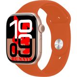 Bunnys Tecno Camon Uyumlu Turuncu Akıllı Saat WATCH10 2025 Hediyeli Amoled Ekran - 46 mm