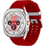 Bunnys Watch Ultra Reeder S23 Pro Max Uyumlu Universal Akıllı Saat 1.43 Inç Kordonlu - 49 mm - Bordo