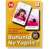 Bununla Ne Yapılır? Dil ve Konuşma Becerilerini Destekleyici Kart Oyunu - 30 Kart