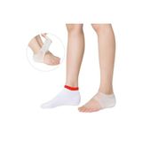 Bunyon Kadın Erkek Silikon Boy Uzatan Gizli Topuk Platform Çorap Topuk Dolgusu Ortopedik Boy Uzatıcı 3 Cm