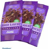 Buona Şeker Ilavesiz Çikolata Sütlü Stevyalı Stevia ile Tatlandırılmış 100 gr - 300 gr