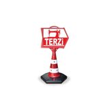 Burada Medikal ve Reklam Terzi Temalı Uyarı Ve Ok Reklam Dubası 34x38