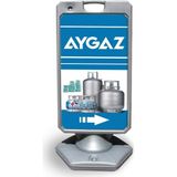 Burada Reklam ve Medikal Aygaz Reklam ve Yönlendirme Uyari Dubasi A Tabela Gri