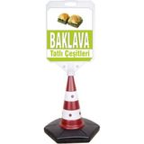 Burada Reklam ve Medikal Baklava Temalı Reklam Dubası 1 Adet A+ Plastik