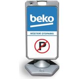 Burada Reklam ve Medikal Beko Reklam ve Yönlendirme Uyari Dubasi A Tabela