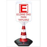Burada Reklam ve Medikal Eczane Önü Park Yapılmaz Büyük Reklam Park ve Kaldırım Dubası 118 cm A+Plus Plastik