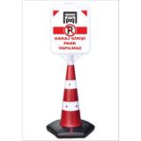 Burada Reklam ve Medikal Garaj Girişi Park Yapılmaz Uzun Büyük Duba Reklam Park Kaldırım Dubası 140 cm cm A+Plus Plastik - 1 Adet - 42 x 48 cm