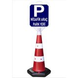 Burada Reklam ve Medikal Misafir Araç Park Yeri Uzun Küçük Reklam Park ve Kaldırım Dubası 132 cm