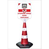 Burada Reklam ve Medikal Otopark Girişi Park Yapılmaz Uzun Büyük Duba Reklam Park Kaldırım Dubası 140 cm cm A+Plus Plastik - 1 Adet - 42 x 48 cm