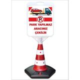 Burada Reklam ve Medikal Park Yapılmaz Aracınız Çekilir Büyük Reklam Park ve Kaldırım Dubası 118 cm A+Plus Plastik