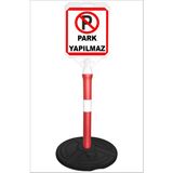 Burada Reklam ve Medikal Park Yapılmaz Bariyer Duba Kenar Kirmizireklam Kaldırım Park Dubası A+Plus Plastik