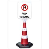 Burada Reklam ve Medikal Park Yapılmaz Uzun Büyük Duba Reklam Park Kaldırım Dubası 140 cm cm A+Plus Plastik (42X48) - 1 Adet - 42 x 48 cm