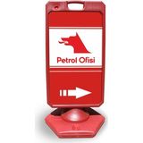 Burada Reklam ve Medikal Petrol Reklam ve Yönlendirme Uyari Dubasi A Tabela