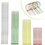 Buradabuldun® 30 Parça Plastik Kablo Kelepçe Seti Kablo Düzenleyici Bağlama Bantları