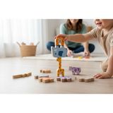 BURADABULDUN Bee Smart Montessori Hayvanlar Blok Denge Oyunu - Doğal Ahşap Eğitici Oyuncak (2+)