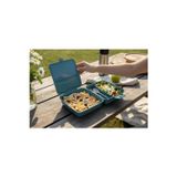 Buradabuldun Bölmeli Saklama Ve Yemek Kabı - Bpa Sız Sağlıklı - Kilit Kapak - Taşınabilir Lunchbox- Su Yeşili