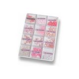 BURADABULDUN Pembe Nail Art Tırnak Süsleme Seti 12 Bölmeli | Çiçek, Kalp, Ayıcık, Inci ve Pul Tırnak Aksesuarları