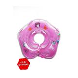 buradanaldım Deniz Havuz Emniyet Kilitli Bebek Yüzme Boyun Simidi Pembe
