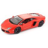 Burago S00011033 1:18 Lamborghini Aventador LP700-4 Turuncu Model Araba