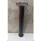 Burak Metal Fırın Boya Matsiyah Alttan Ayarlı Mobilya Ayağı (25CM) Diğer Tüm Ölçüler Sayfamızda Mevcut
