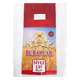 Buranlar Taş Değirmen Tam Tahıl 5 kg Siyez Buğday Unu Tam Tahıl Siyez Ata Tohum Çoğrafi Işaretli Ürün