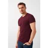 Buratti 59020001B Vişne Erkek T-Shirt