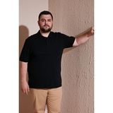 Buratti 5902127B Pamuklu Regular Fit Büyük Beden Polo Yaka Erkek Tişört