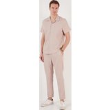 Buratti Belden Bağlamalı Cepli Regular Fit Erkek Pantolon CF24S617849 BEJ