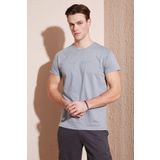 Buratti Bisiklet Yaka % 100 Pamuk Slim Fit T Shirt Erkek T SHİRT 541TACTICAL
