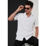 Buratti CF21S111766 Beyaz Erkek Gömlek