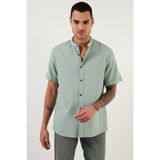 Buratti CF21S113899 Elma Yeşili Erkek Gömlek