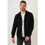 Buratti CF21W112925 Siyah Erkek Gömlek