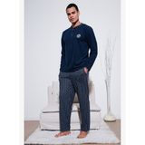 Buratti Ekoseli Yumuşak Dokulu Regular Fit Uzun Kollu Pijama Takımı Erkek PİJAMA TAKIMI 609611030